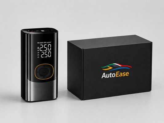 AutoEase™ DriveOn — Portable Tyre Inflator